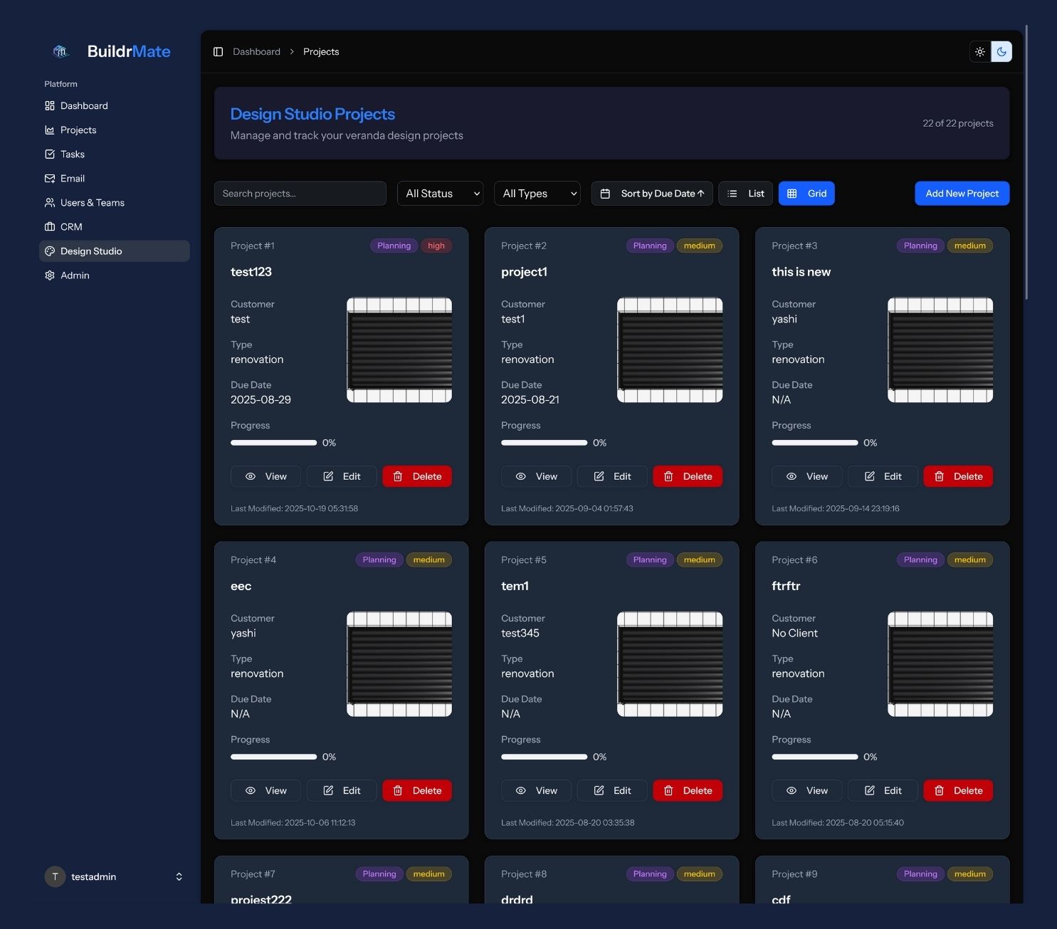 Dashboard Dark Image